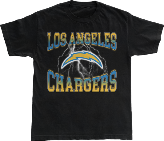 Los Angeles Chargers Lightning T-Shirt