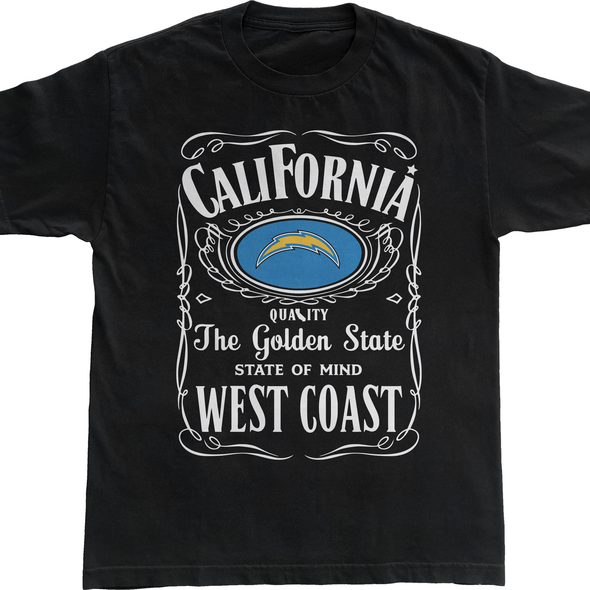 Los Angeles Chargers Whiskey T-Shirt