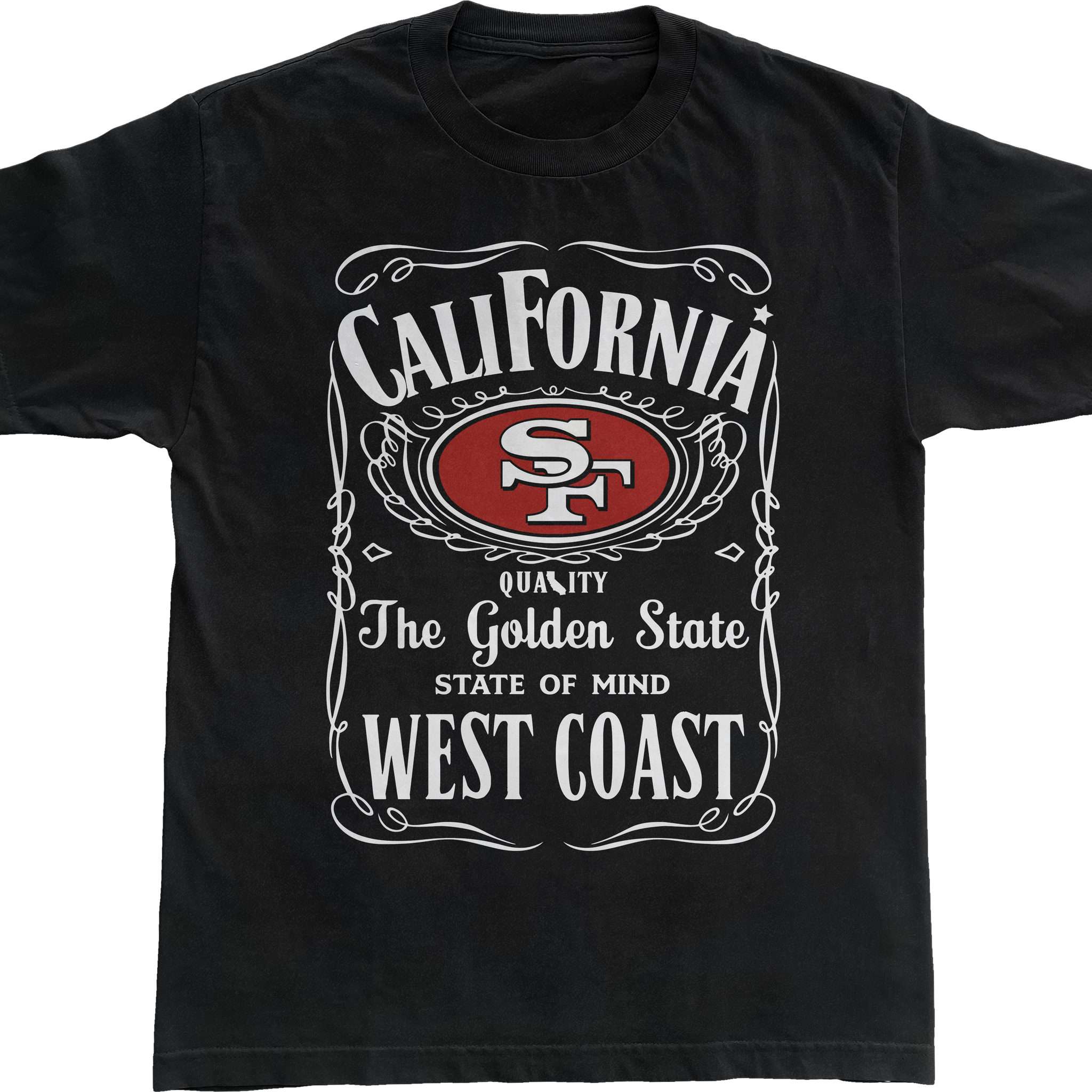 San Francisco 49ers Whiskey T-Shirt