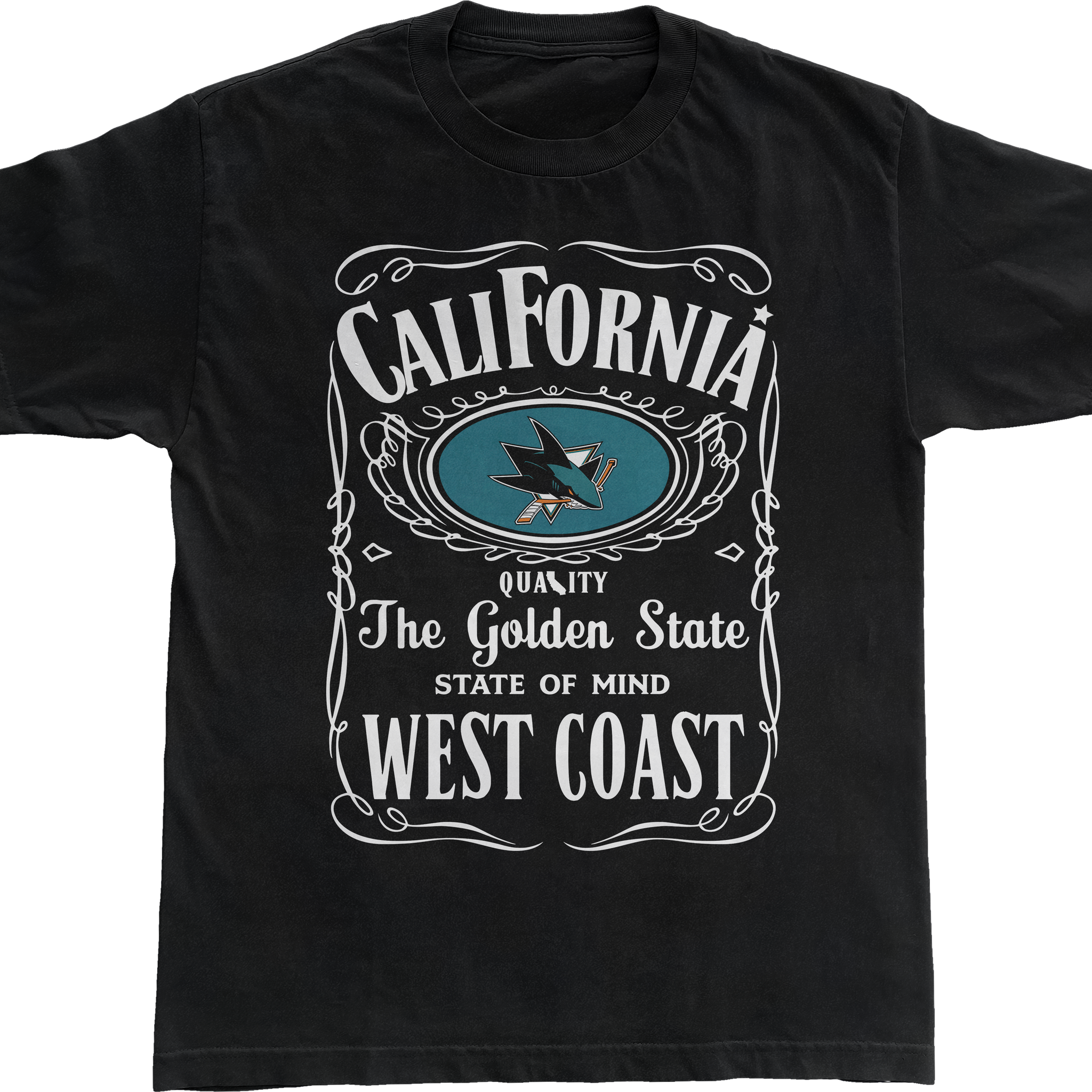 San Jose Sharks Whiskey T-Shirt